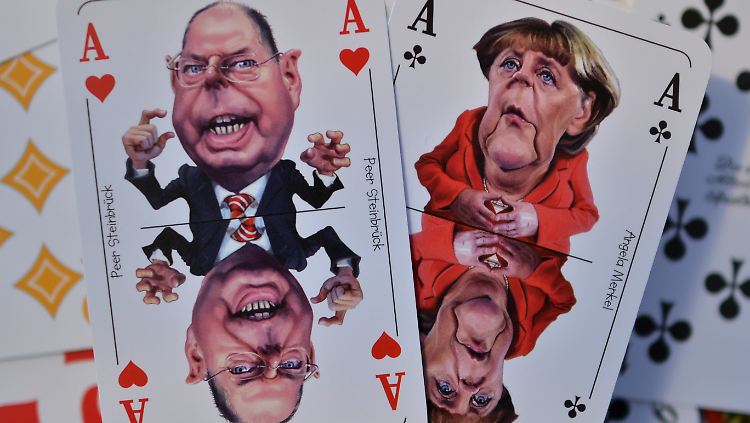 Zocken mit Steinbrück und Merkel - das tun gerade Tausende im Netz.