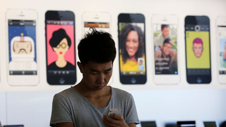 Apple liegt in China nur auf Platz sieben unter den Smartphoneherstellern.