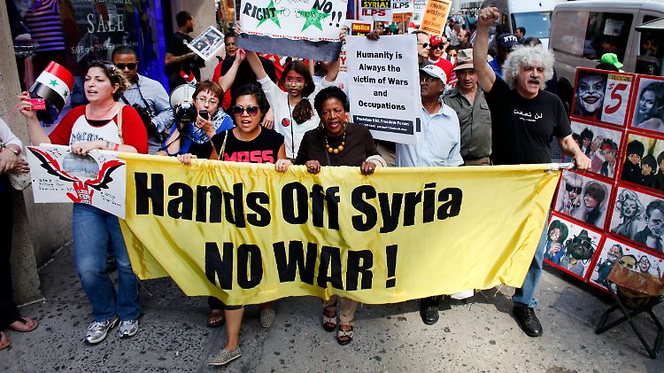 Ein Militärschlag gegen Syrien ist in den USA alles andere als populär.
