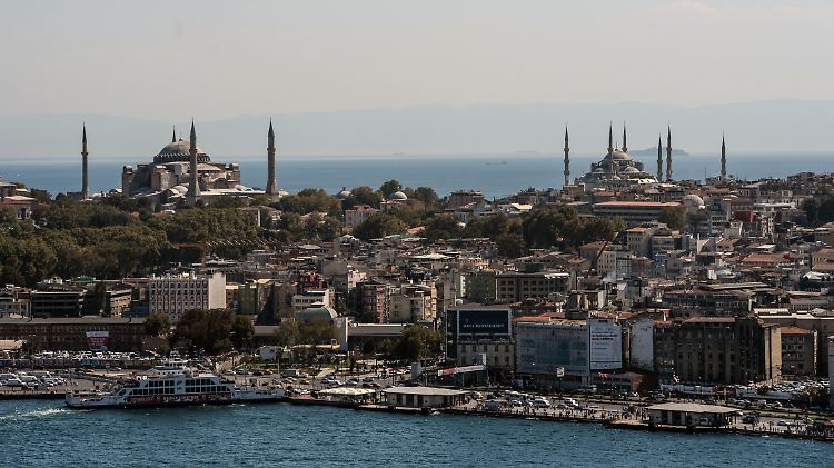 Blick auf Istanbul