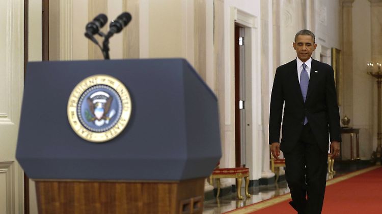 Barack Obama könnte auch alleine über Krieg und Frieden entscheiden.