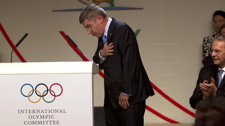 "Er hat es verdient." Michael Groß über die Wahl Thomas Bachs zum Präsidenten des IOC.