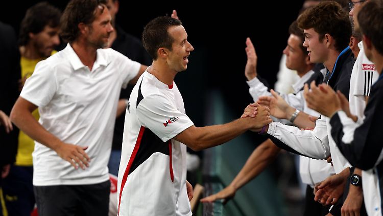Philipp Kohlschreiber brachte das Team in Führung.