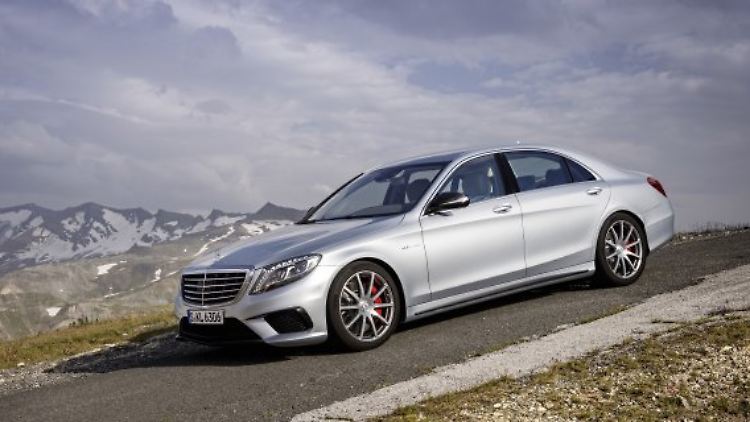 Von außen dezent: der Mercedes S 63 AMG.