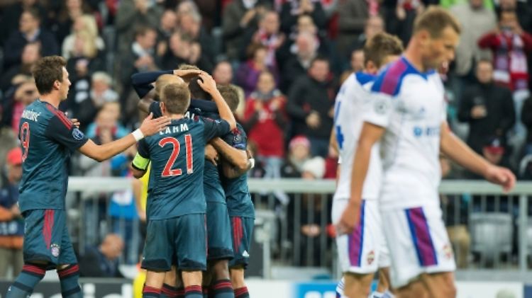 ZSKA blieb blass, während die Bayern überzeugten.