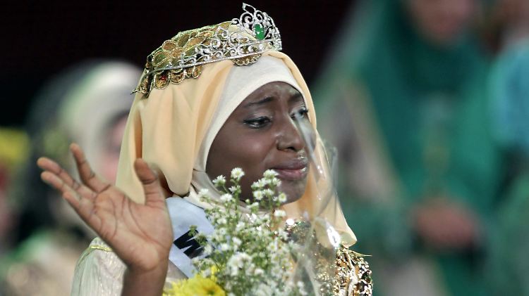 Trägt nun den Titel der "Miss Muslim World": Obabiyi Aishah Ajibola.