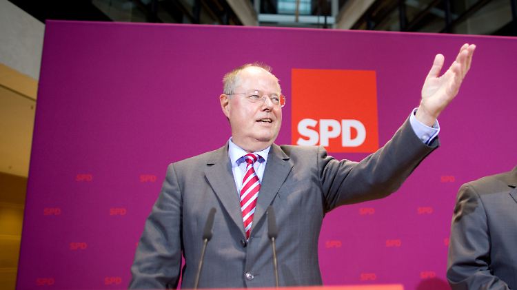 Peer Steinbrück kann sich gar nicht anders geben, als er ist.