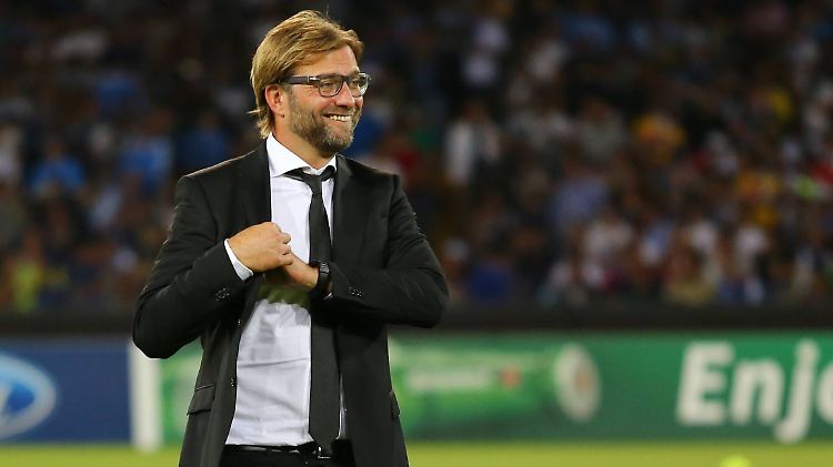 In der Kammer des Hausmeisters "ganz ruhig, aber auch ein wenig nervös": Jürgen Klopp.