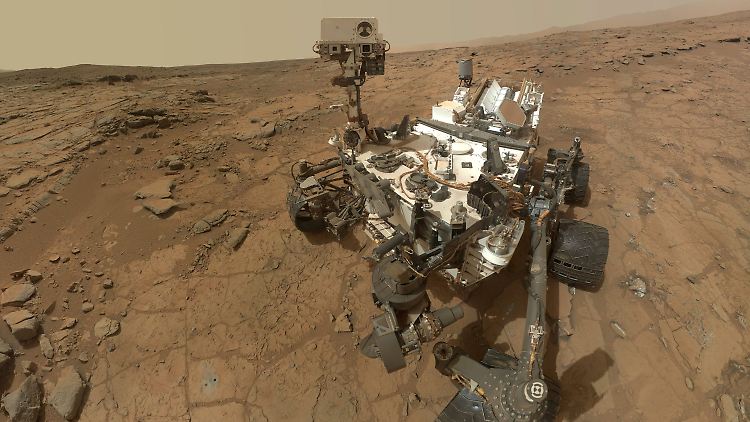 Seit über einem Jahr auf dem Mars: Nasa-Roboter "Curiosity".