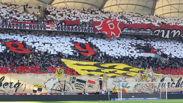 Die Fans begingen den Geburtstag mit einer großen Choreographie.