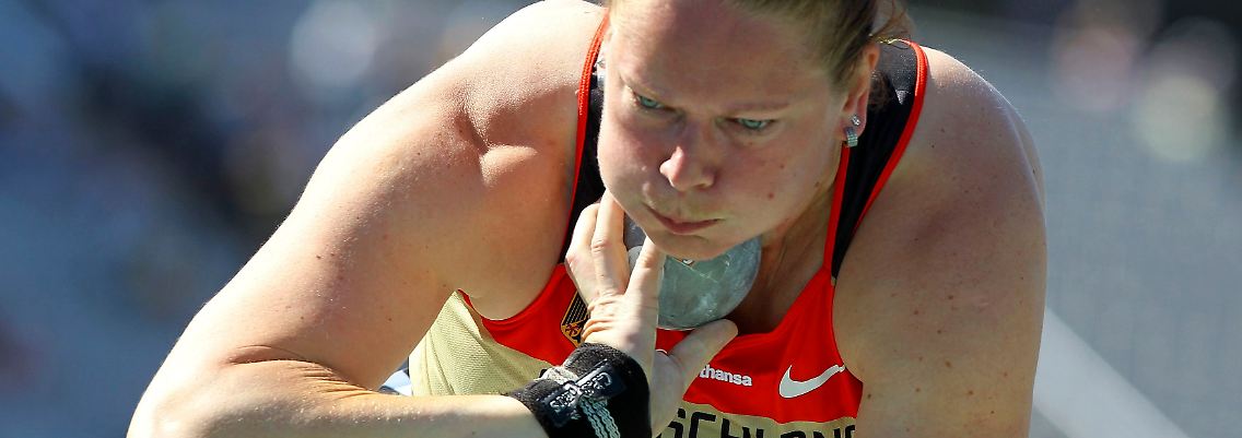 Locker ins Finale: Nadine Kleinert.