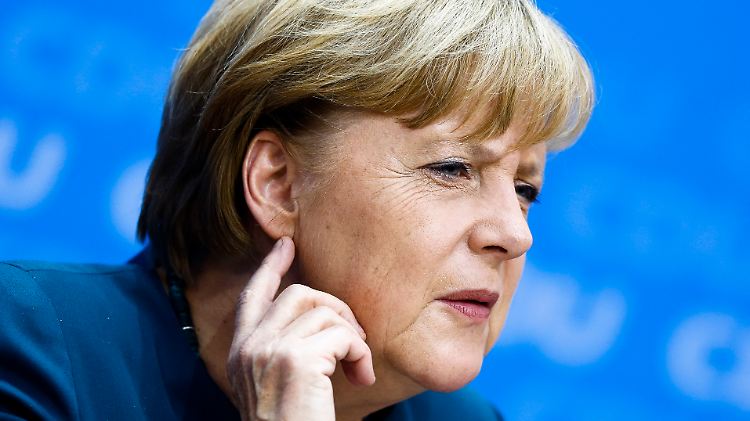 Nach der Wahlparty muss die Kanzlerin wieder gut zuhören. 