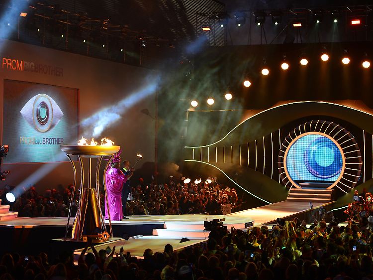 Außer Spesen nicht viel gewesen: die Live-Bühne von "Promi Big Brother" in Berlin-Adlershof.