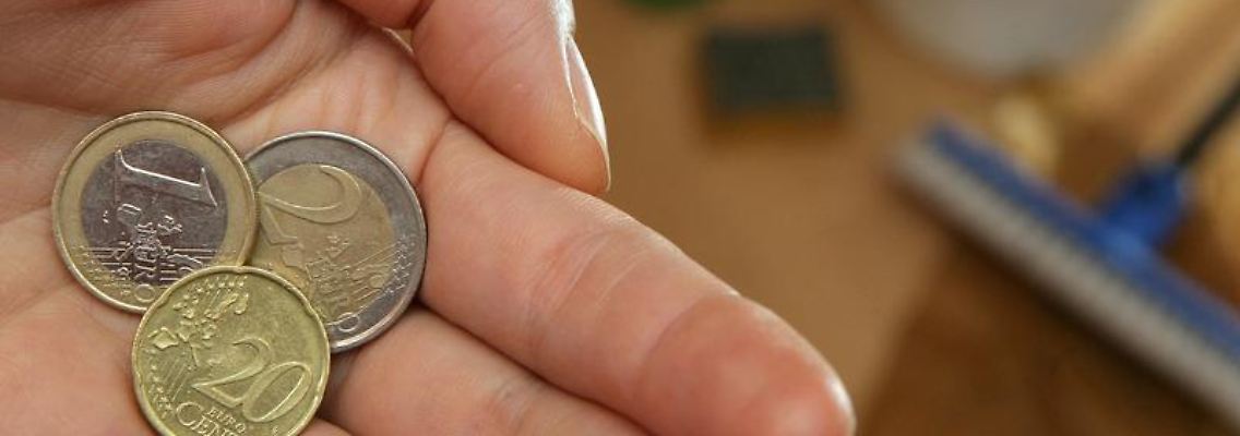 Millionen Menschen leben in Deutschland von Minilöhnen.