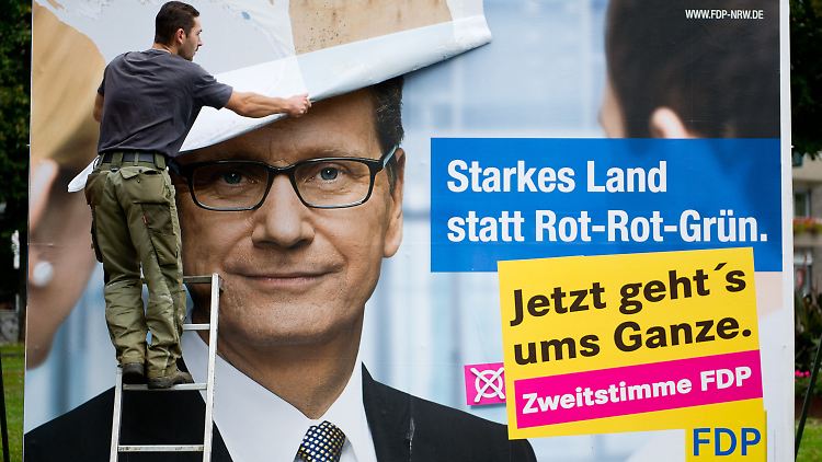 Die FDP scheint in der Versenkung zu verschwinden.