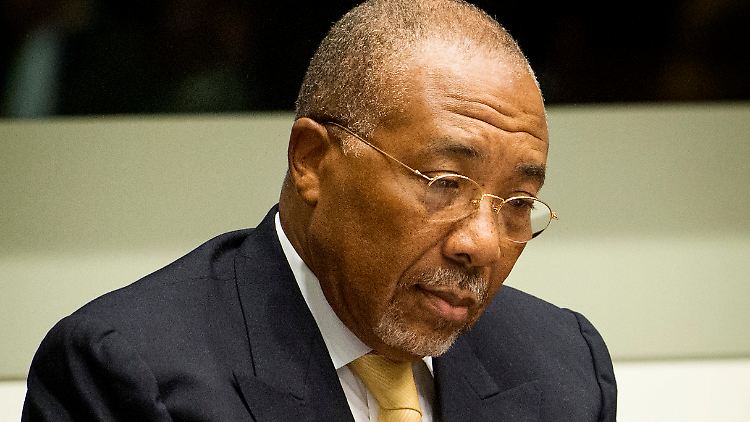 Dürfte den Rest seines Lebens in einer Gefängniszelle verbringen: Charles Taylor.