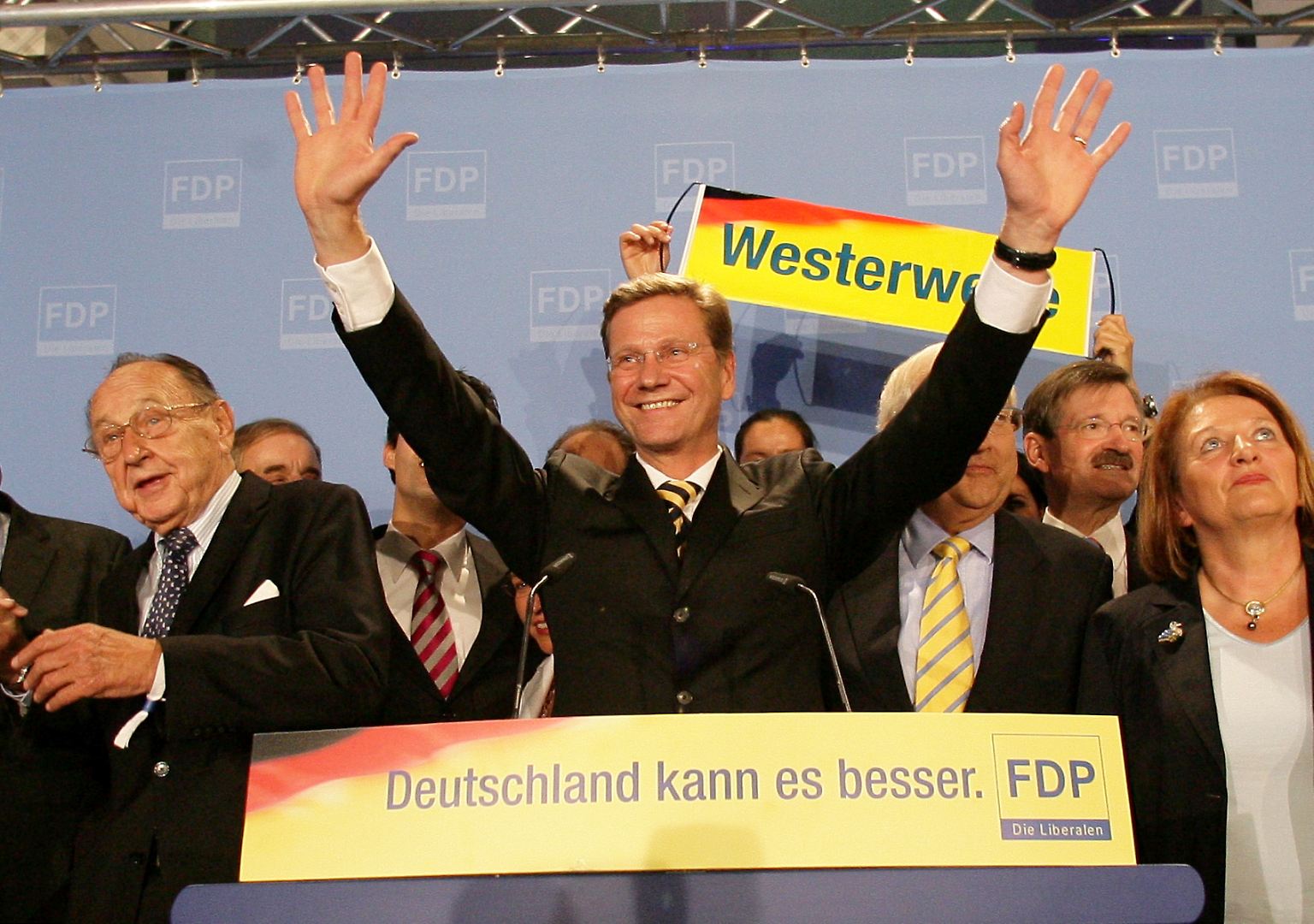Die Bundestagwahl 2009 hat einen großen Sieger. Er heißt: Guido Westerwelle.