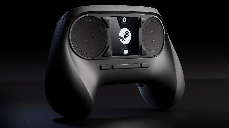 Touchpads links und rechts, ein multifunktionaler Berührungsbildschirm in der Mitte.