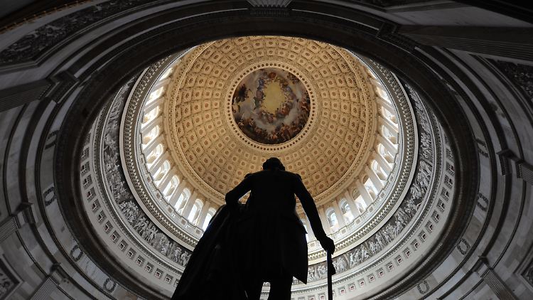 Bange Blicke nach washington: Der deutsche Aktienmarkt ist auch in der kommenden Woche us-getrieben.