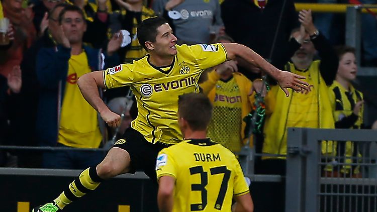 Traf gleich zweimal: Robert Lewandowski.