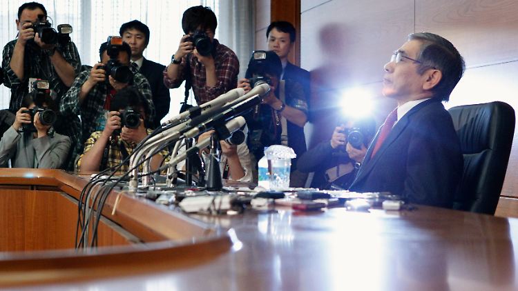 Der Chef der Bank of Japan, Haruhiko Kuroda.