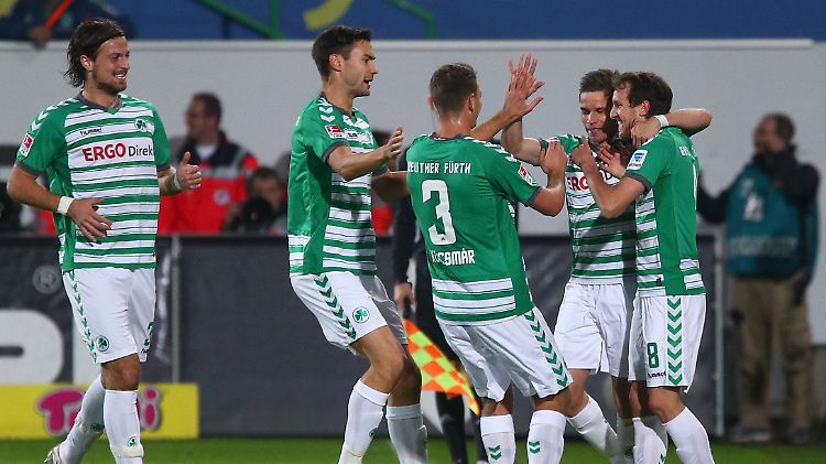 Mit vier Toren die Spitze verteidigt: Greuther Fürth.