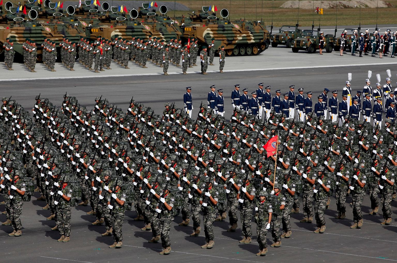 Seit über 60 Jahren schweigen auf der koreanischen Halbinsel die Waffen - der Koreakrieg tobte von 1950 bis 1953.