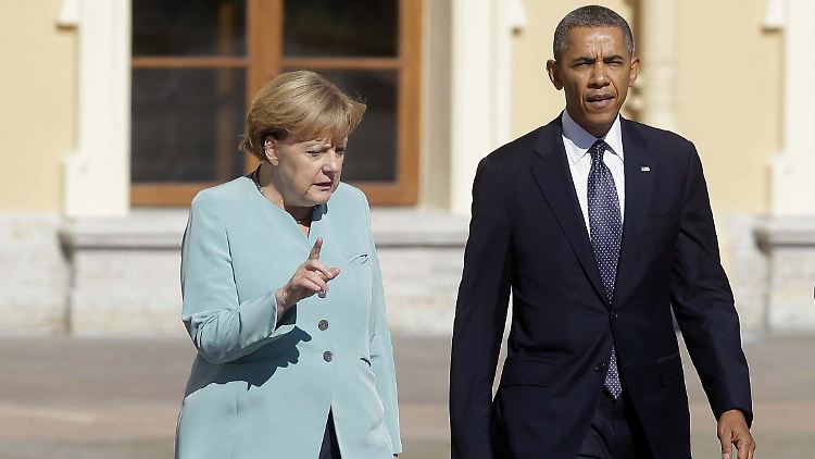 Angela Merkel bliebe im Gegensatz zu Barack Obama auch im Haushalts-Notfall handlungsfähig.