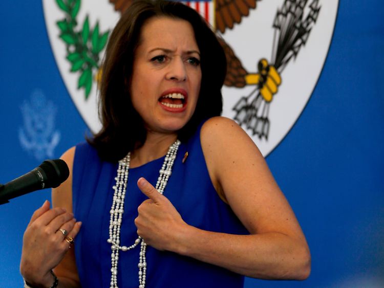 Kelly Keiderling und weitere US-Diplomaten sollten Venezuela binnen 48 Stunden verlassen.