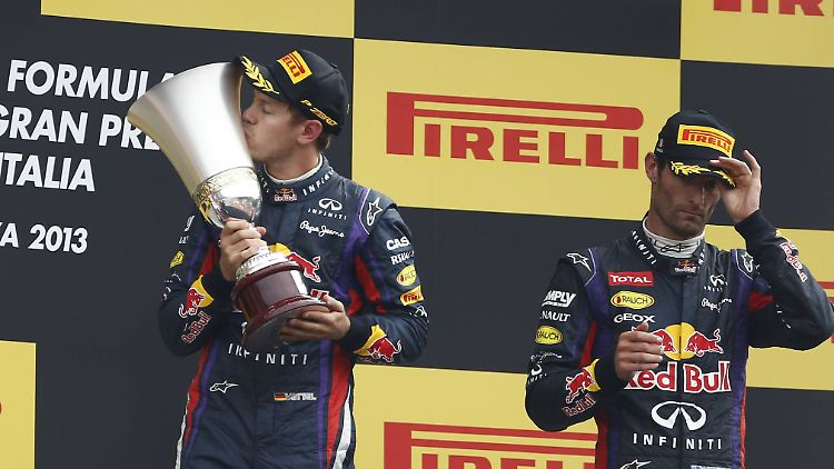 Während sein Kollege Vettel einen Grand-Prix nach dem anderen gewinnt, bleibt Webber nur eine Nebenrolle.