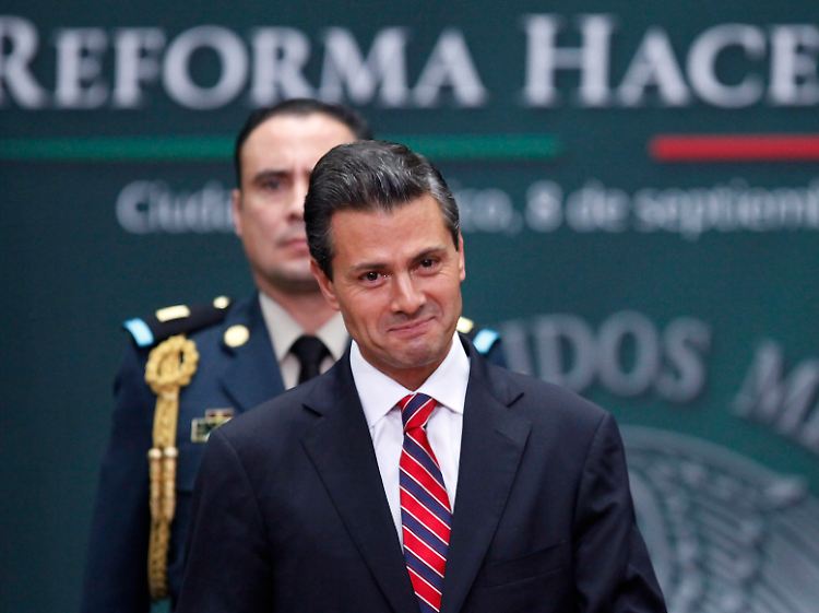 Hat viel vor: Enrique Peña Nieto bei der Präsentation der Fiskalreformen Anfang September.