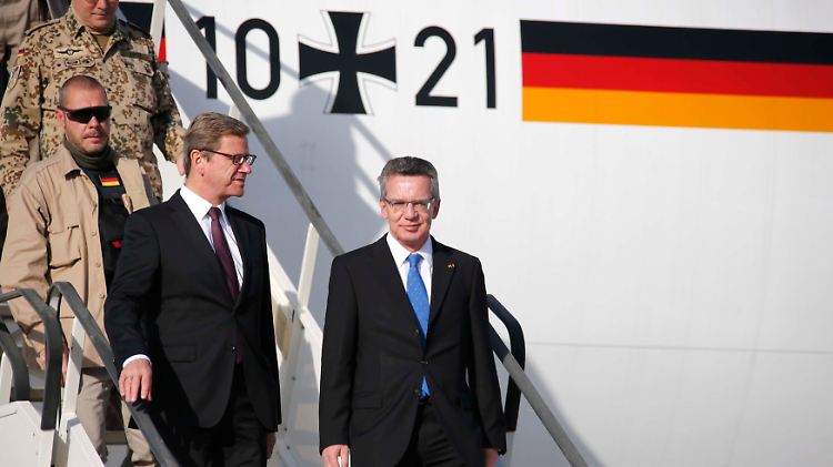 Die beiden Minister reisen erstmals gemeinsam nach Afghanistan.