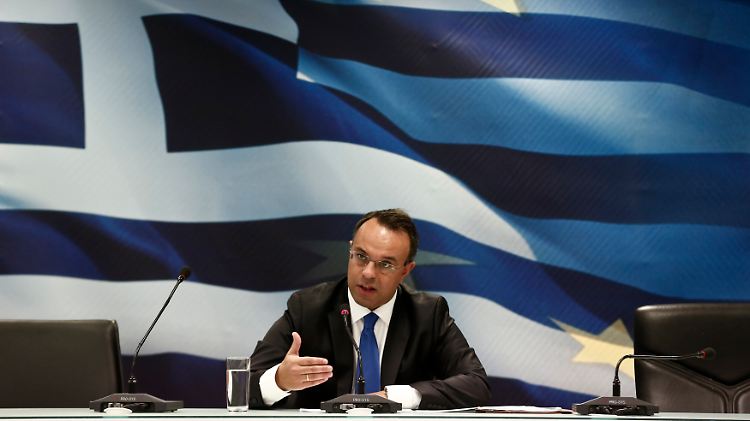 Griechenlands Finanzminister Christos Staikouras sieht die Trendwende.