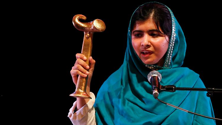 Malala ist die sechste Trägerin des Politkowskaja-Preises, der Frauen für ihren Einsatz für Menschenrechte in Konfliktgebieten auszeichnet.