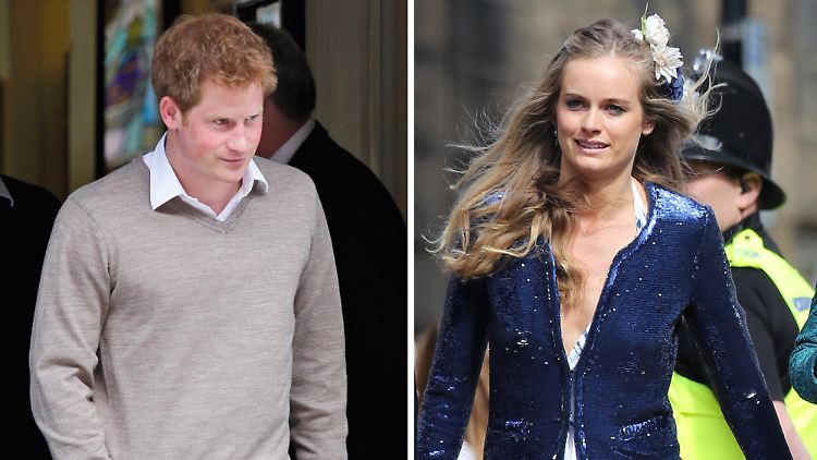 Prinz Harry und Cressida Bonas waren laut Medienbericht schon 2012 einmal zusammen.