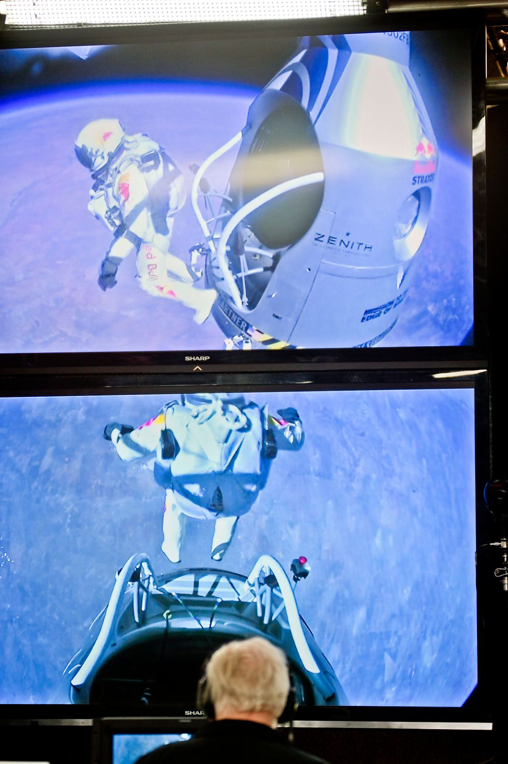 Der waghalsige Stratosphären-Sprung von Felix Baumgartner geht als  "Mondlandung der jungen Generation" in die Geschichtsbücher ein. 
