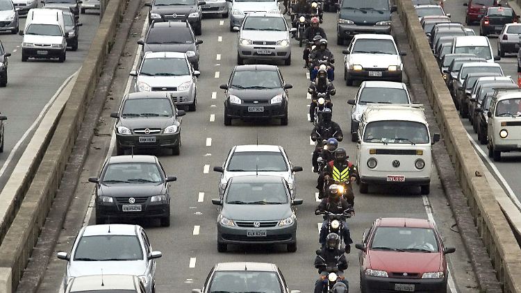 Staus sind in Sao Paulo normal, wie dieses Archivbild zeigt - nun wurde aber ein neuer Rekord aufgestellt.