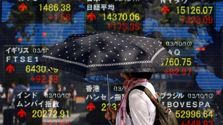 In Tokio dominieren positive Vorzeichen.