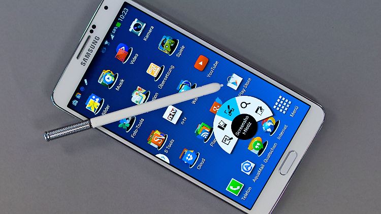 Nicht nur mit dem S Pen sticht das Galaxy Note 3 die Konkurrenz aus.