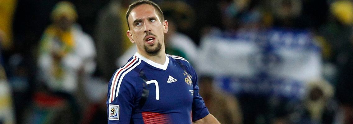 Denächst wieder für Frankreich am Ball: Franck Ribéry.