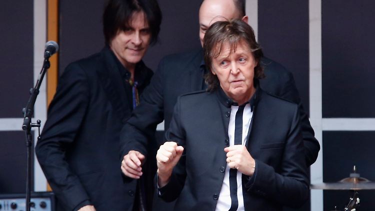 Wäre gern cool: Musiklegende Paul McCartney.