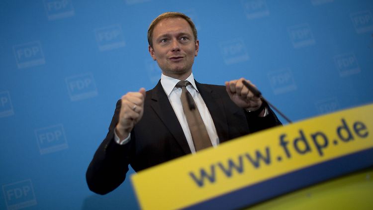 Muss nur mal kurz die FDP retten: der designierte Parteichef Christian Lindner.
