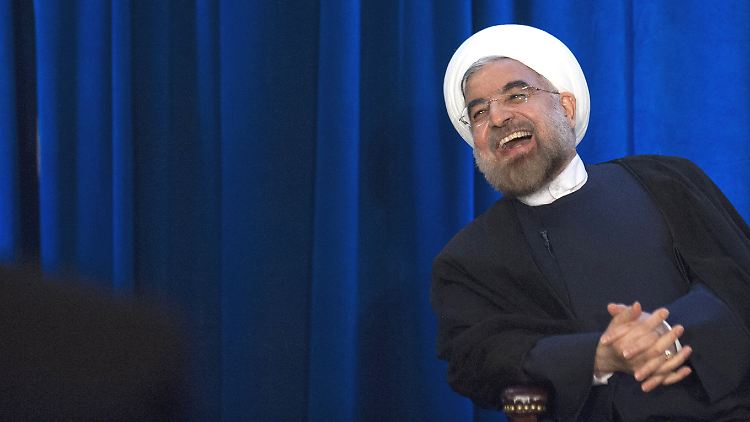 Irans Präsident Rohani will gemeinsam mit den USA über Maßnahmen im Irak-Konflikt beraten.