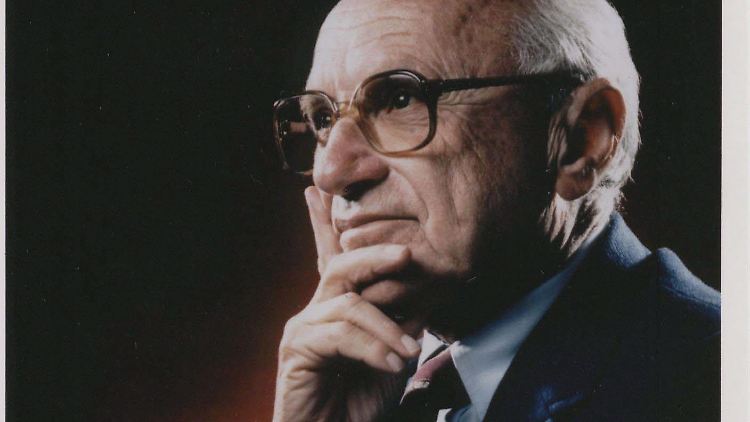Milton Friedman (1912-2006) erhielt 1976 den Wirtschaftsnobelpreis.