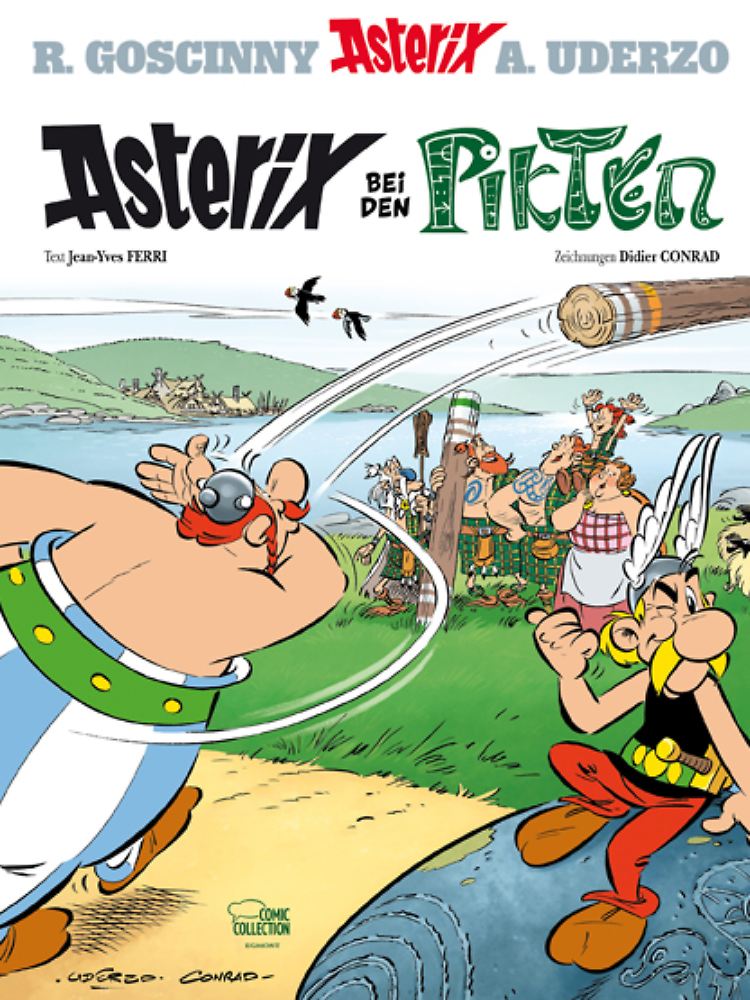 "Asterix bei den Pikten" erscheint am 24. Oktober wie gewohnt als Softcover im Egmont Ehapa Verlag und als Hardcover in der Egmont Comic Collection.