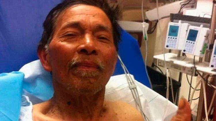 Der 72 Jahre alte Gene Penaflor musste nur einen Tag im Krankenhaus bleiben.