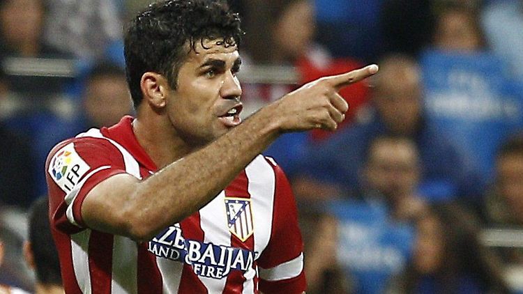 Diego Costa wurde in Brasilien geboren, könnte bei der WM 2014 in Brasilien aber für Spanien stürmen.