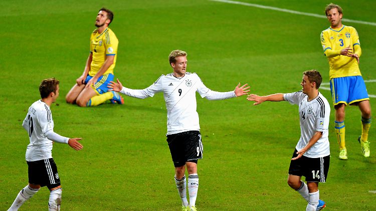 Chapeau: Andre Schürrle schoss in der zweiten Halbzeit binnen 19 Minuten drei Tore.