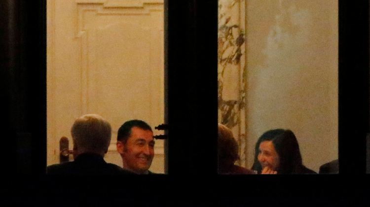 Schon in der ersten Sondierungsrunde war die Stimmung offensichtlich gut.