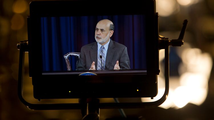 Bernanke im Fokus: Die US-Wirtschaft wächst "mäßig bis moderat".
